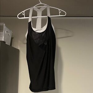 Under Armour Black and Gray Tank Top